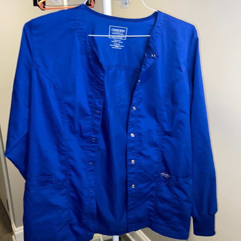 Women Cherokee Scrub jacket